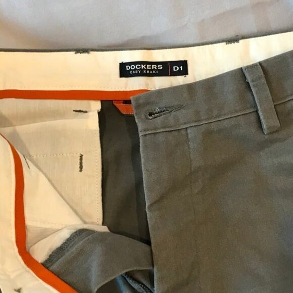 Men's Dockers Easy Khaki D1 - Olive - Picture 5 of 6